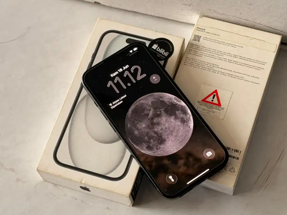 Iphone 15 SANGAT MULUS RESMI INDO bisa TT