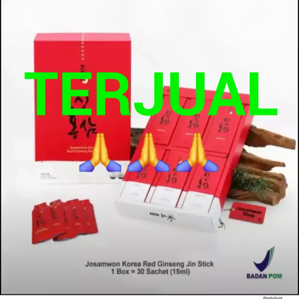 Red Ginseng Josamwon - Asli import from korea
