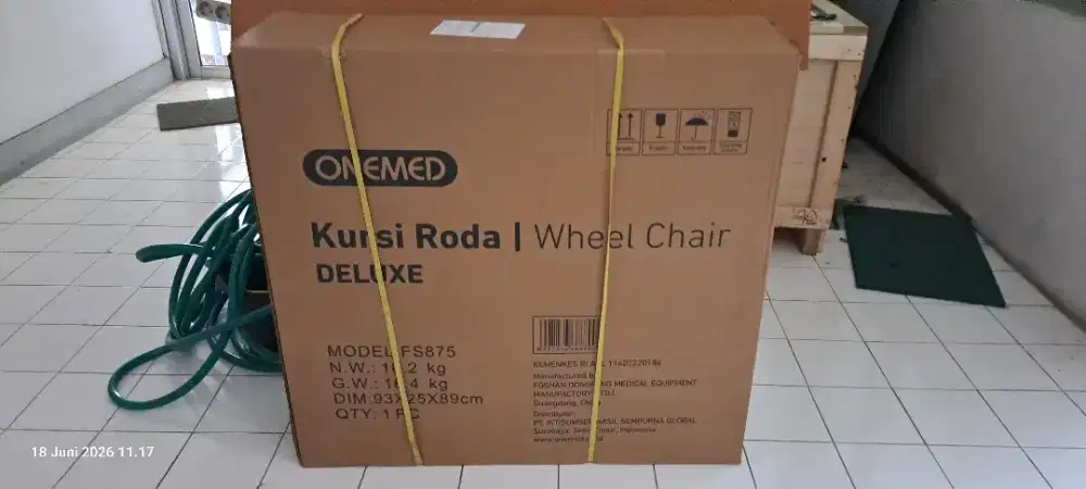 Kursi roda onemed velg racing original segelan
