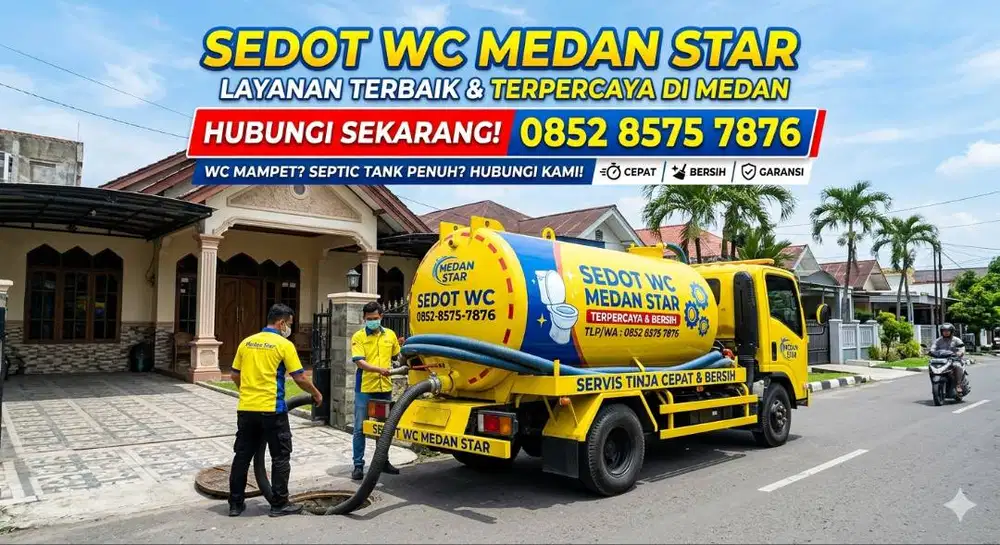 Jasa sedot septictank dan WC tersumbat