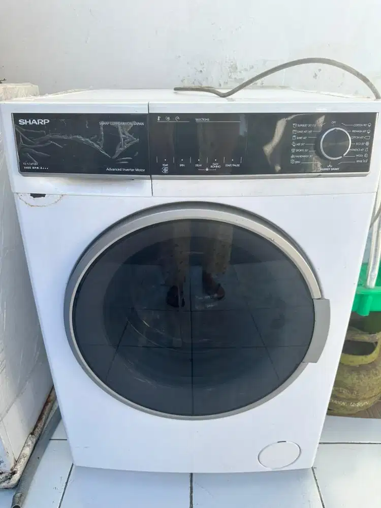 Sharp 9kg mesin cuci