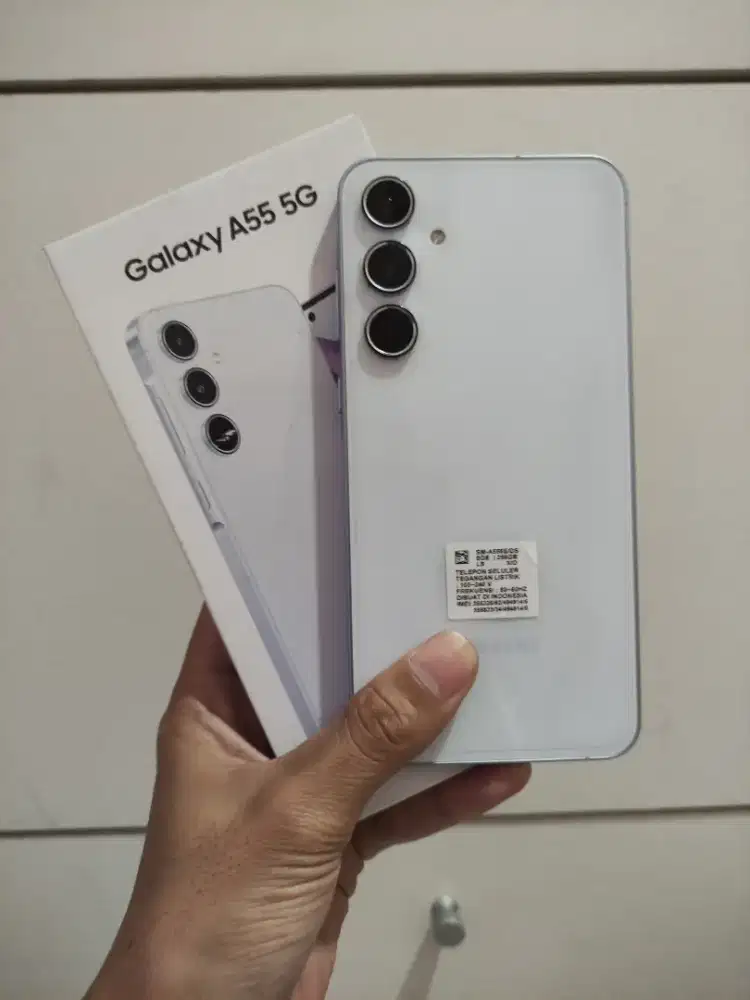 Samsung A55 5G 8/256gb Lengkap No minus
