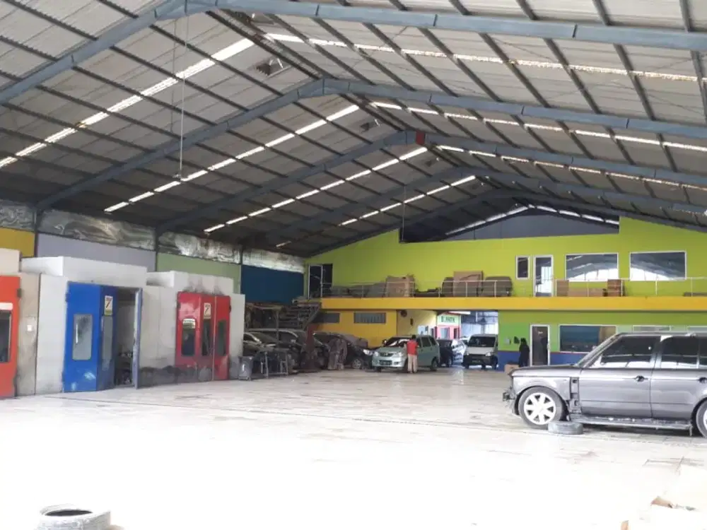 Dijual Tanah + Bengkel Strategis di Kemanggisan Jakarta Barat – SHM, Cocok untuk Gudang, Workshop, Kos