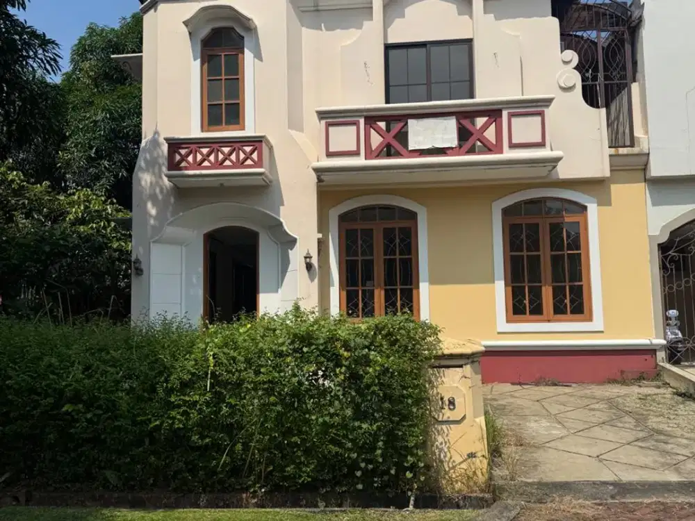 Rumah luas 300 meter di pusat jalan raya serpong harga dibawah 3M