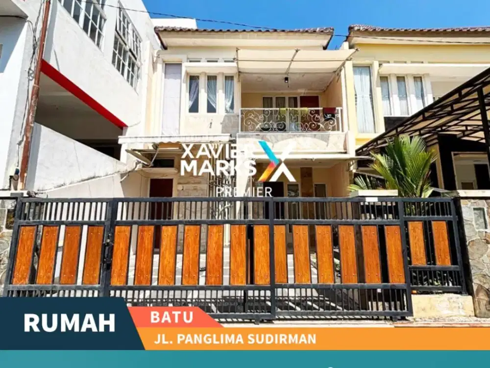 Dijual Rumah Akses 2 Jalan Lingkungan Aman di Panglima Sudirman Batu