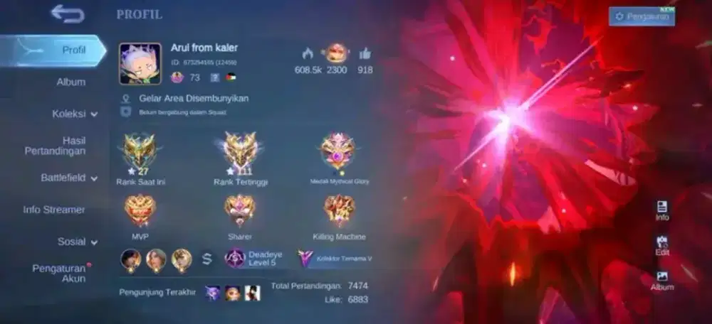 JUAL BELI AKUN MOBILE LEGENDS