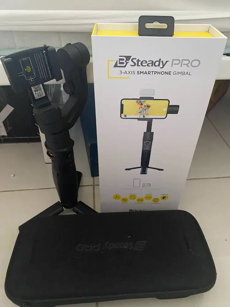 Brica B-Steady Pro 2024 3-Axis Stabilizer/Gimbal Smartphone
