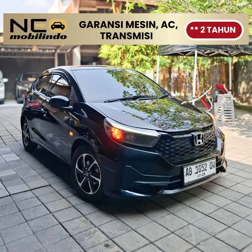 [ Garansi Mesin Matic ] HONDA BRIO SATYA 1.2 E CVT CKD 2023 HITAM