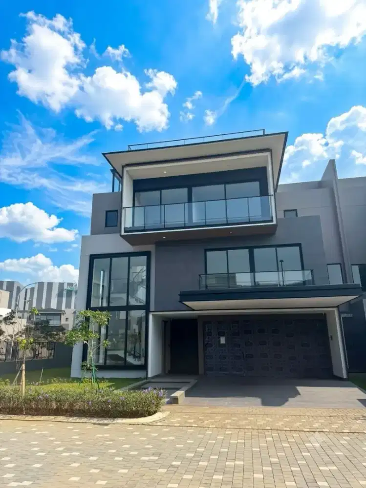 Rumah mewah di navapark BSD baru serah terima