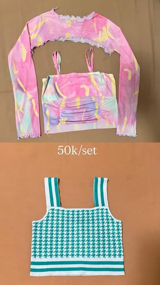 baju atasan 2 pcs