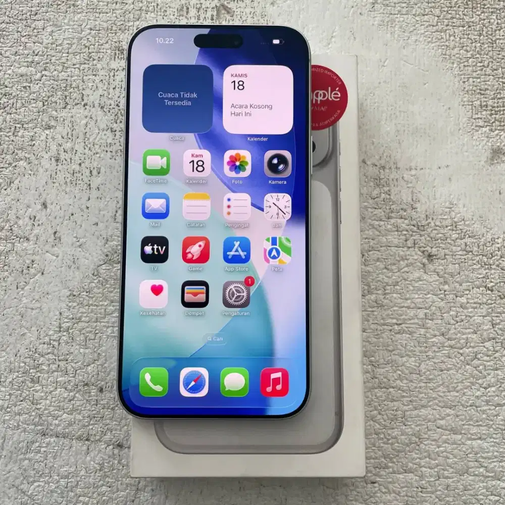 iPhone 17 Pro Max iBox ID/A Warna Silver 512GB