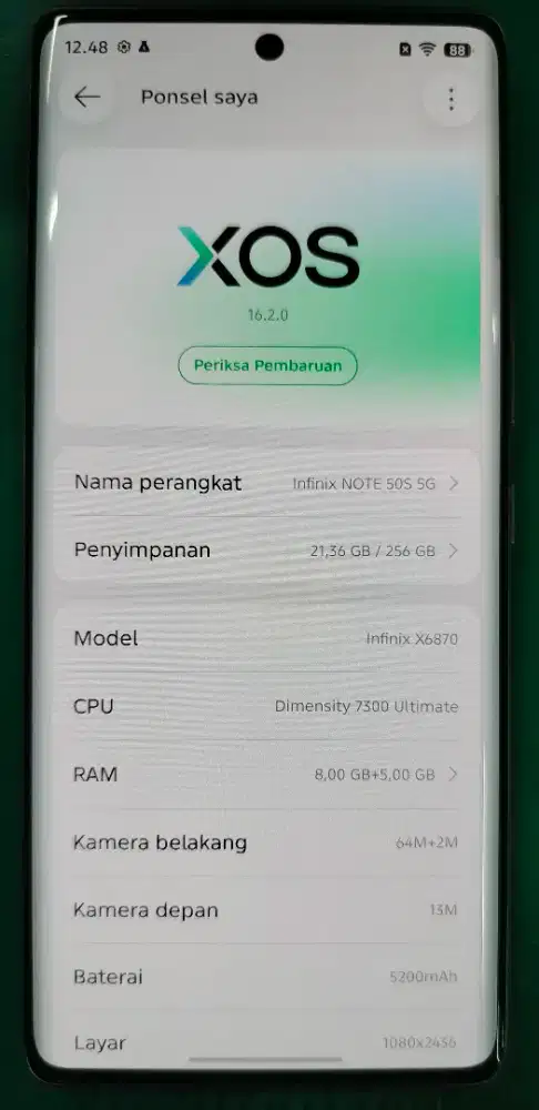 INFINIX NOTE 50S 8+8/256Gb FULLSETT