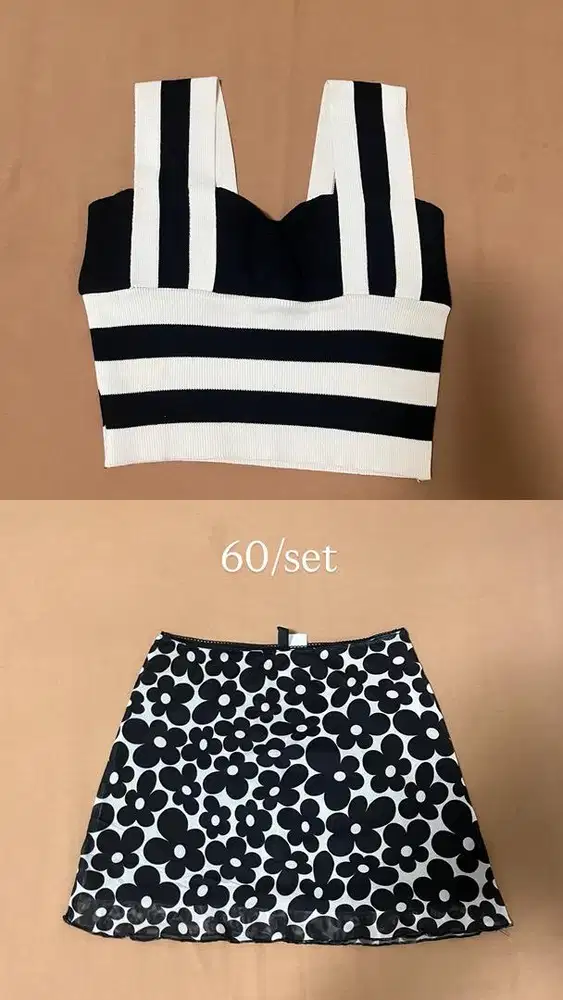 baju dan rok satu set