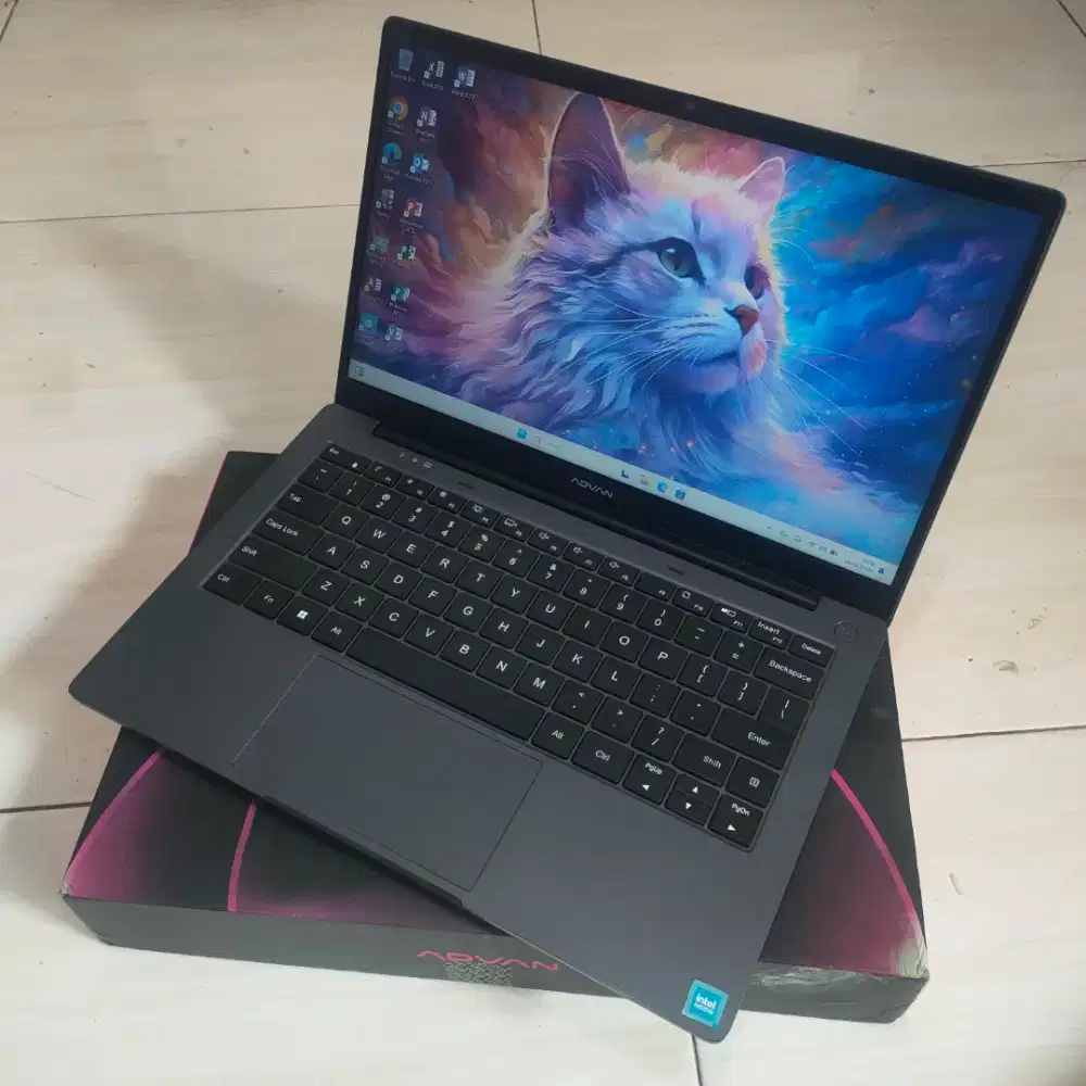 Laptop Tipis Advan Tbook 1405 Intel N100 Ram 8GB SSD 128GB