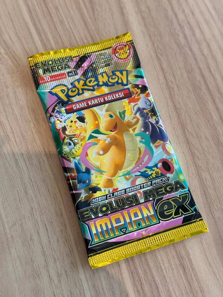 Pokemon TCG Indonesia Evolusi Mega Impian EX isi 10 kartu