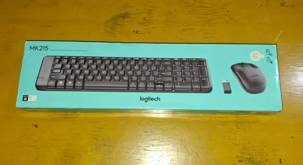 Logitech mk 215 keyboard combo mouse wireless