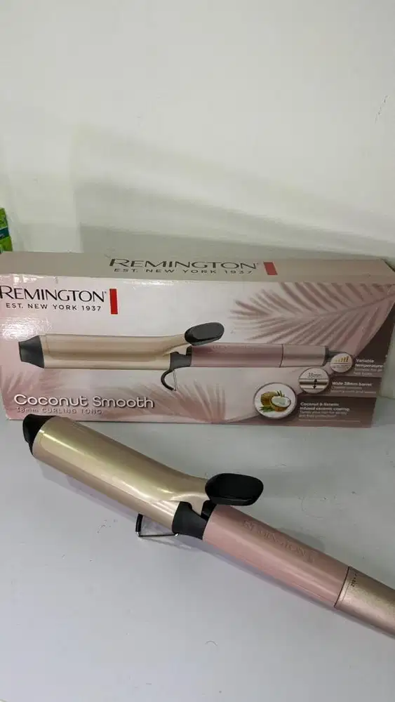 Remington Coconut Smooth CI5901 38mm Curling Tong Second