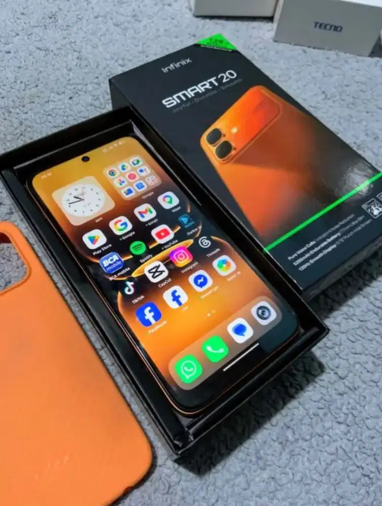 Infinix smart 20.Ram 4+4/128