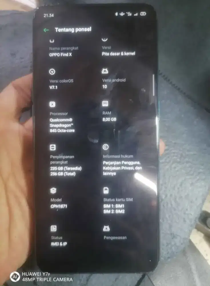 oppo findX 8/256