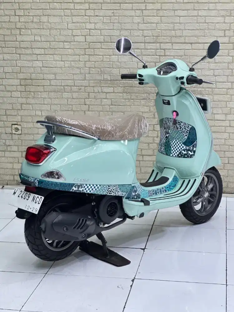 ODO 700 PERAK‼️Vespa LX 125 Batik PMK 2024 Limited Edition