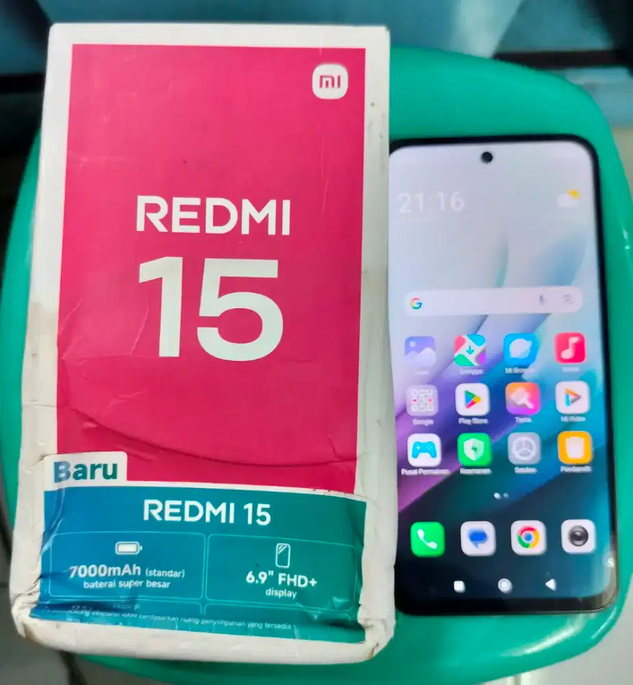 REDMI 15 8+8/128Gb FULLSETT