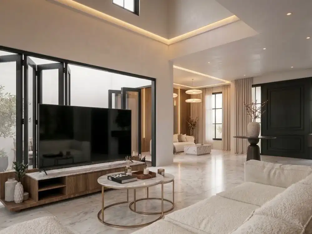 Brand New Bangunan Mandiri ‼Rumah Mewah Design American Classic ‼ Sutera Onyx, Alam Sutera