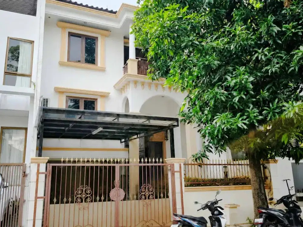 Rumah Siap Huni SHM di Permata Buana Kembangan Jakarta Barat, LT 160 m², Bebas Banjir, Semi Furnished