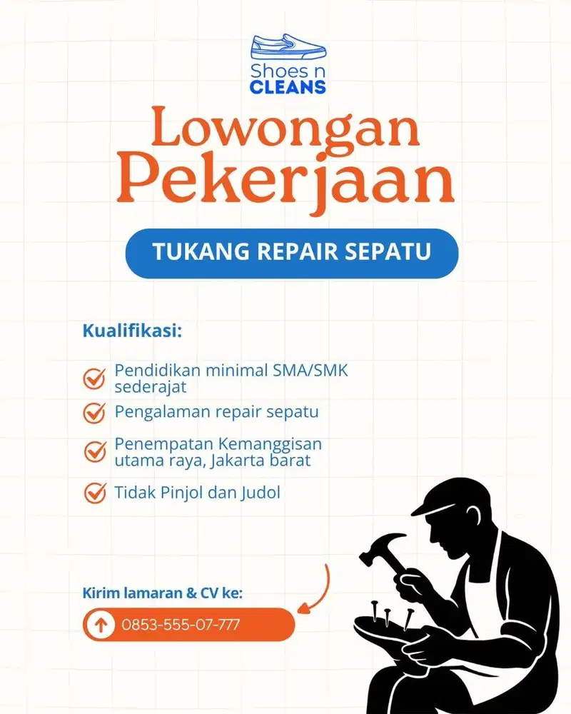 TUKANG REPAIR SEPATU