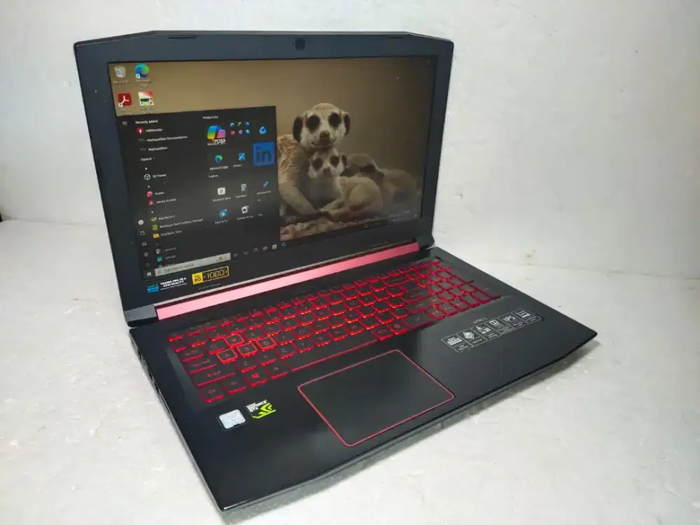 B835 Laptop Acer Nitro AN515-51 core i7-gen7 Ram 16GB ssd 512gb VGA 2