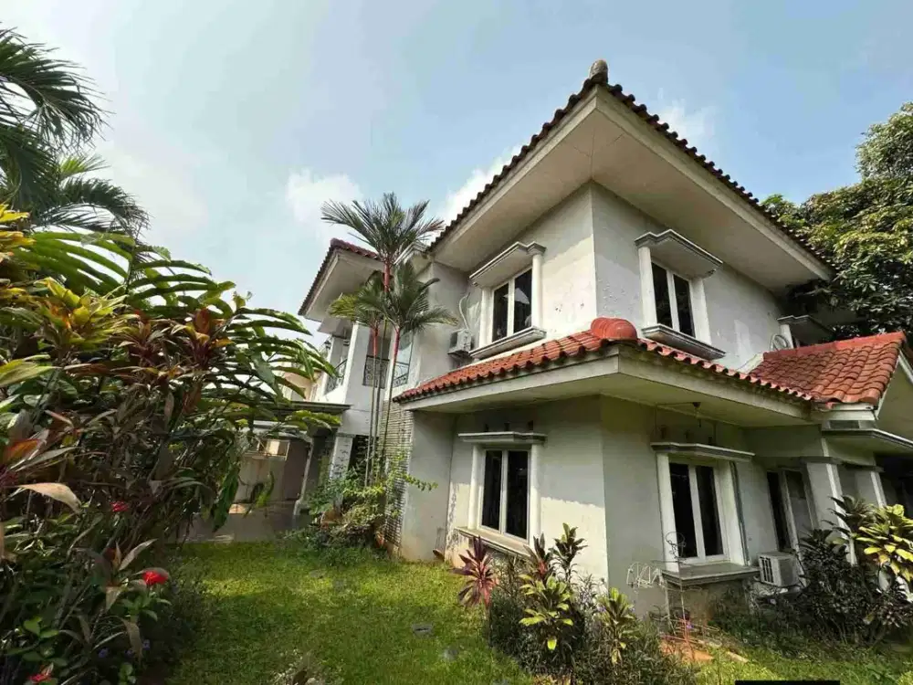Rumah  siap Huni tanah besar di  bsd Puspita  loka  Serpong  tangsel
