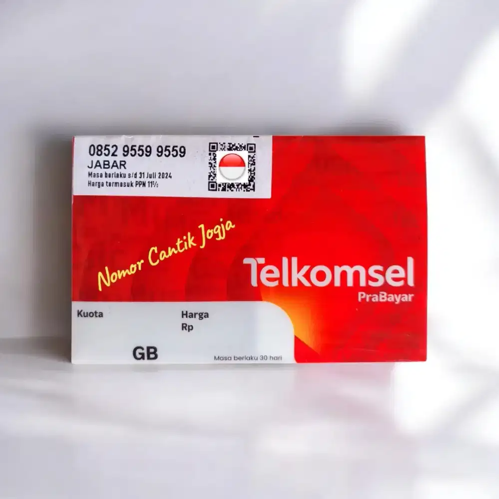 Kartu Perdana Cantik Telkomsel 4G/5G Seri Super Ikonik