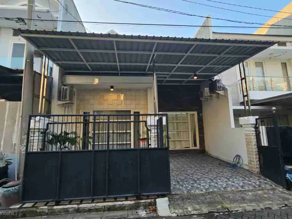 jual cepat murah rumah full furnish Pakuwon city mewah