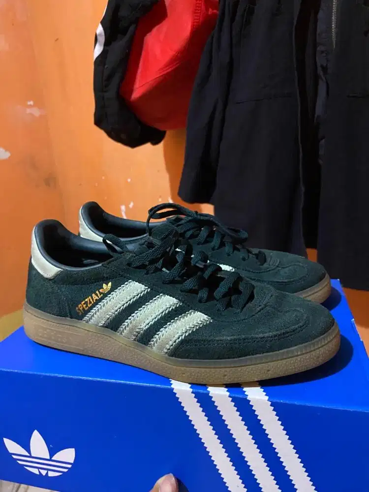 adidas spezial green for women