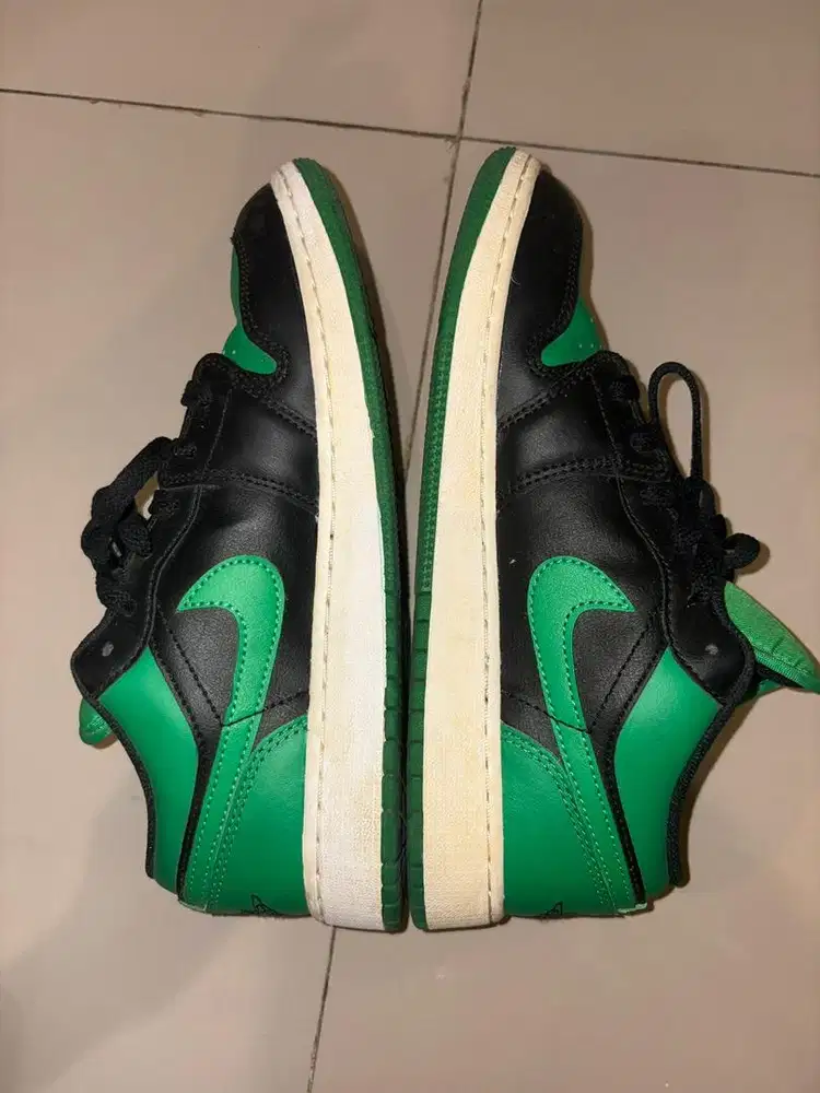 Nike Air Jordan 1 Low Lucky Green Second Authentic