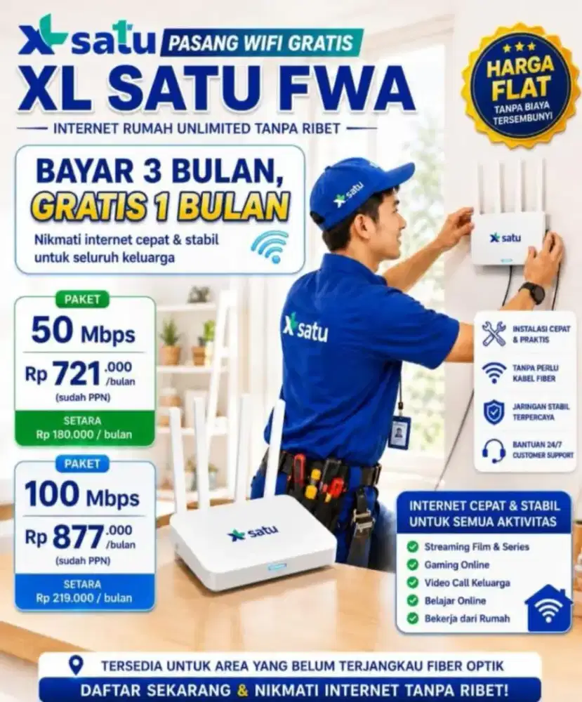 Wifi XLSATU murah