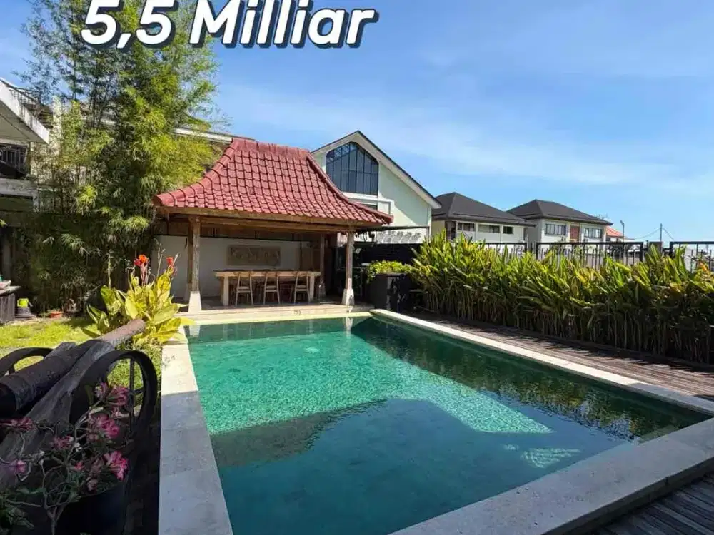 SALE Villa Furnished 4 Kamar di Sanur
