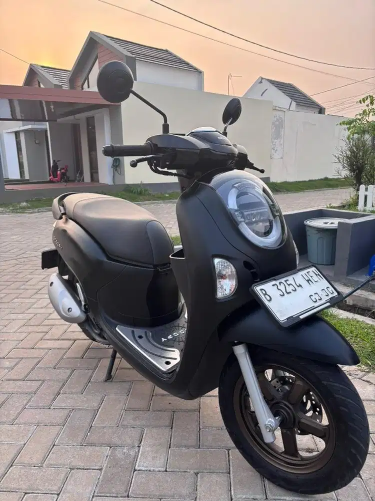 JUAL SANTAI SCOOPY 2025 PAJAK PANJANG KM 4500 BERJALAN