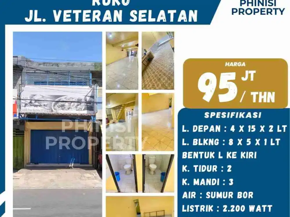 ruko tengah kota
