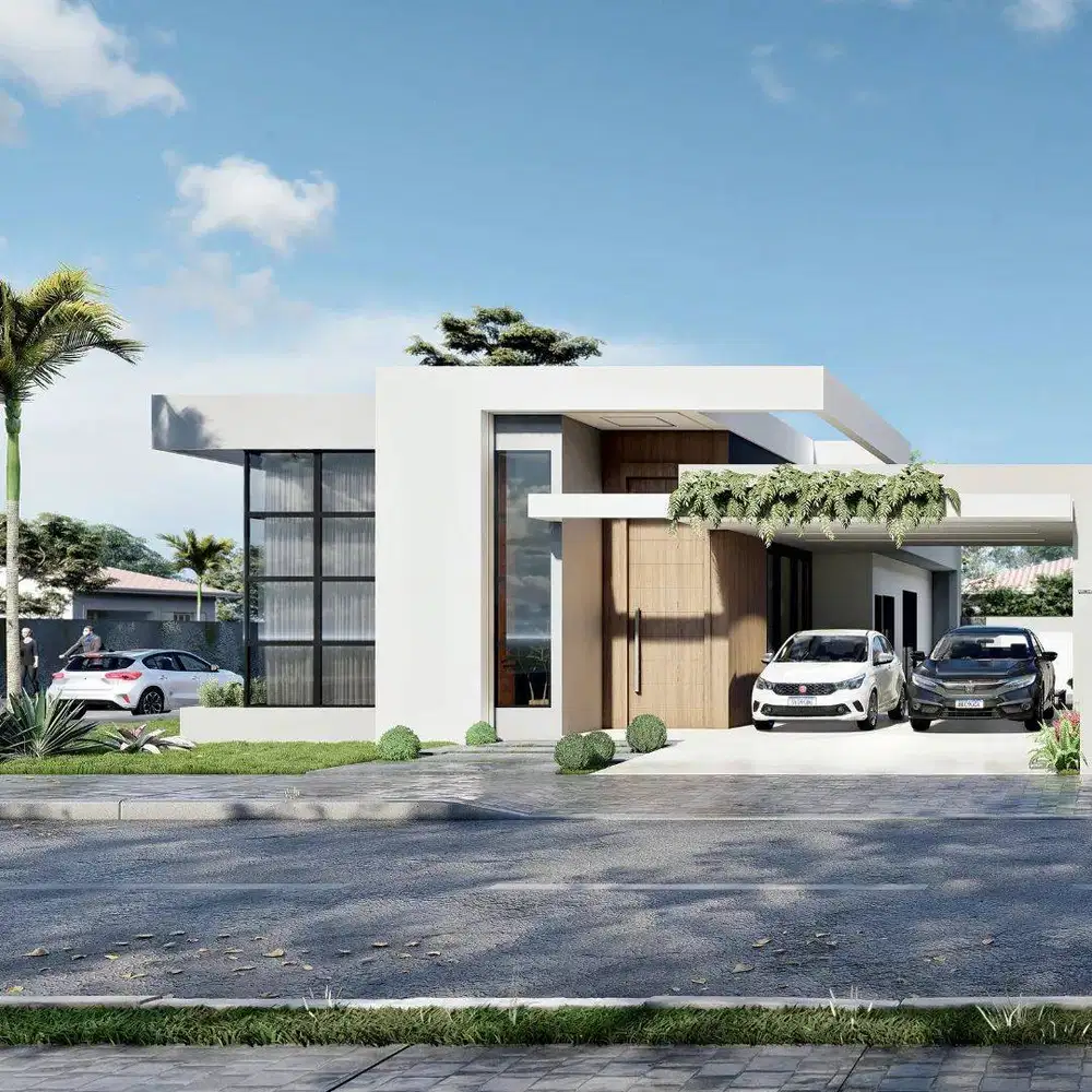 Jasa Desain Rumah, Jasa Arsitek, Jasa Desain Perumahan cluster 55