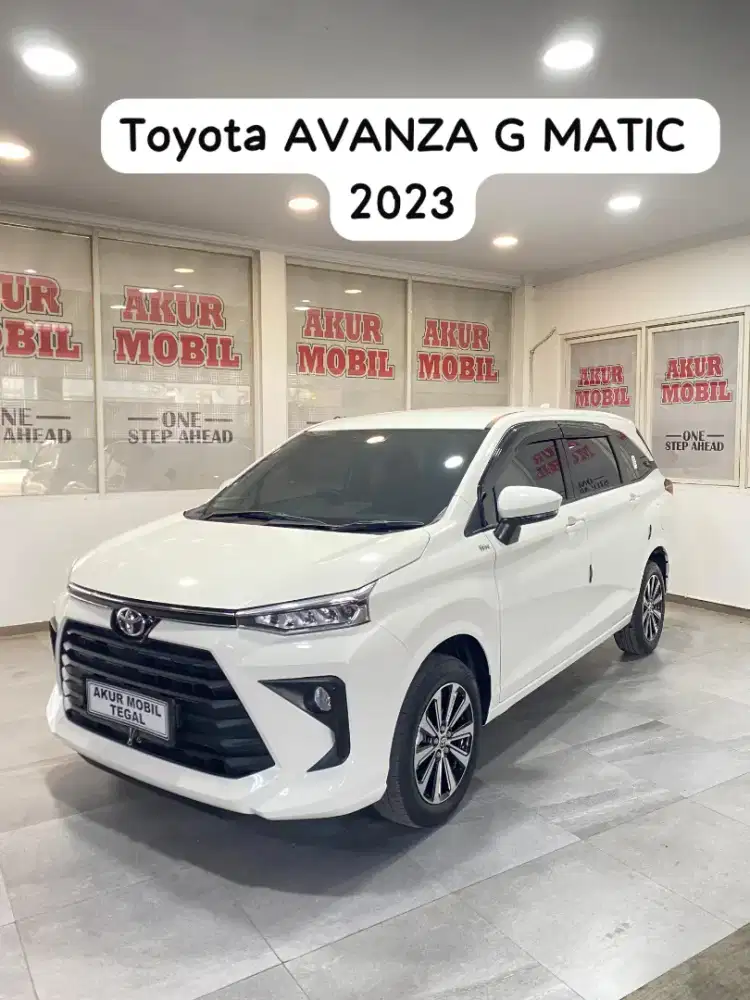 DP 35JT ! TOYOTA NEW AVANZA 1.5 G CVT 2023 PUTIH FUL ORI SIAP PAKAI