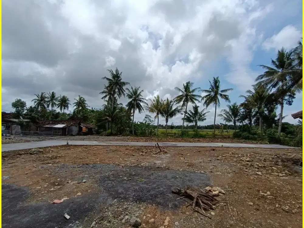 Dekat Bandara YIA Jual Tanah Yogyakarta di Pengasih