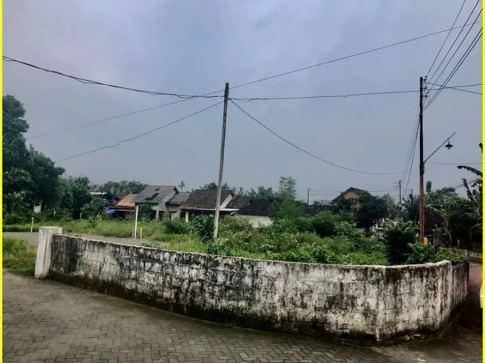 Jual Tanah Jogja Tlogoadi Dekat Pintu Tol Trihanggo