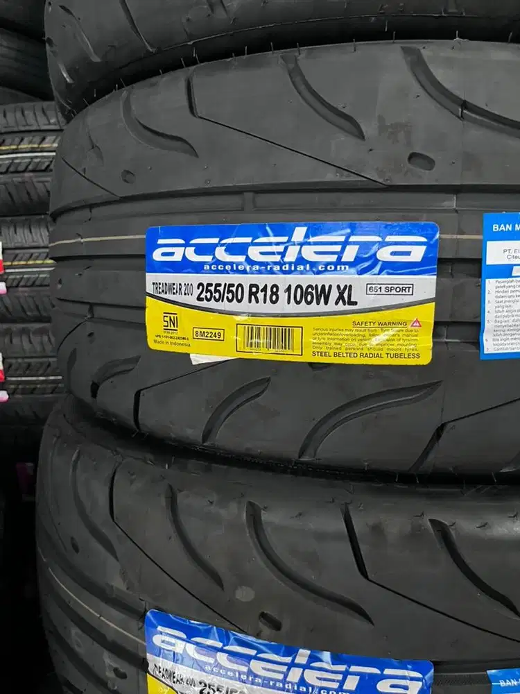 BAN ACCELERA SEMI SLIC 651 SPORT 255-50-18