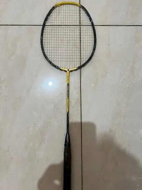 Raket Badminton LeonePro By Pro Ace Super siap pakai sudah senar bg66