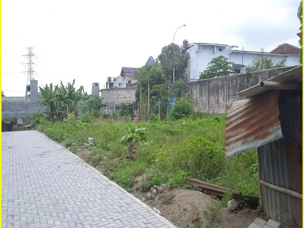 Dekat Kampus UGM Jual Tanah Yogyakarta di Banteng