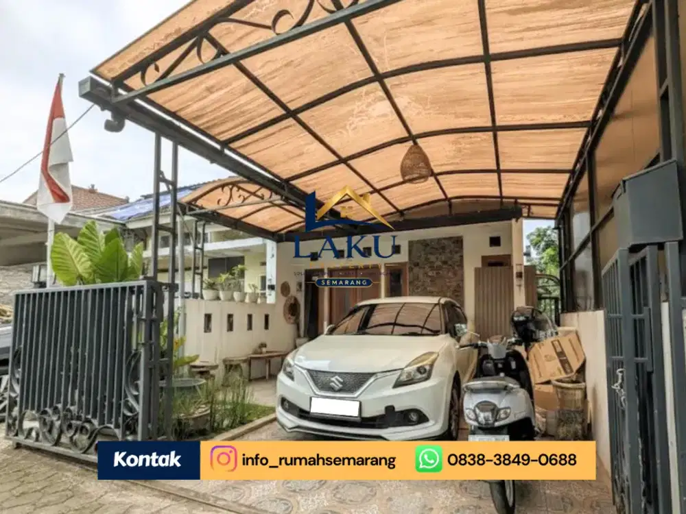 TURUN HARGA! Rumah Luas + Bonus Kamar Kos di Pudakpayung Banyumanik Cuma 800 Jutaan!