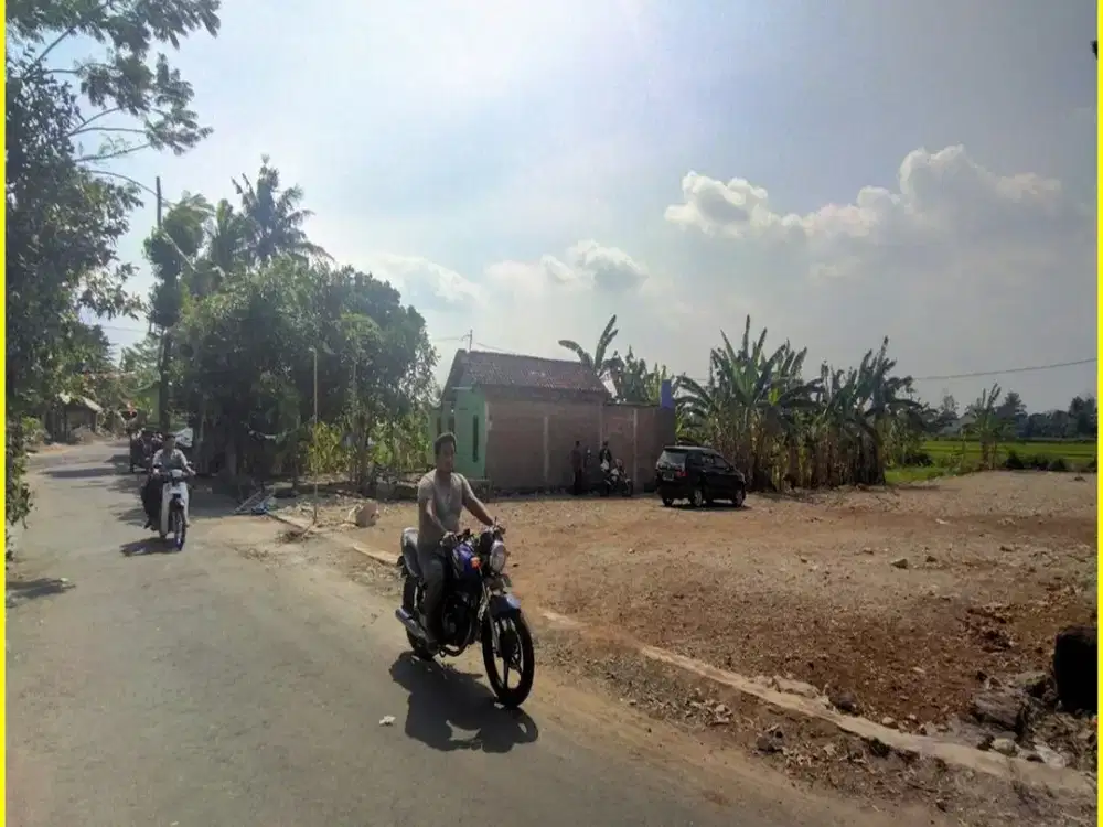 Dekat Brimob Gondo Wulung Dijual Tanah Jogja di Bantul