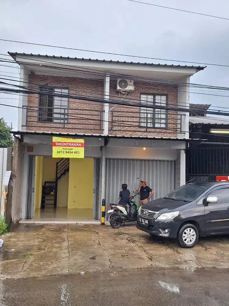 DISEWAKAN RUKO 2 LANTAI PINGGIR JALAN RAYA