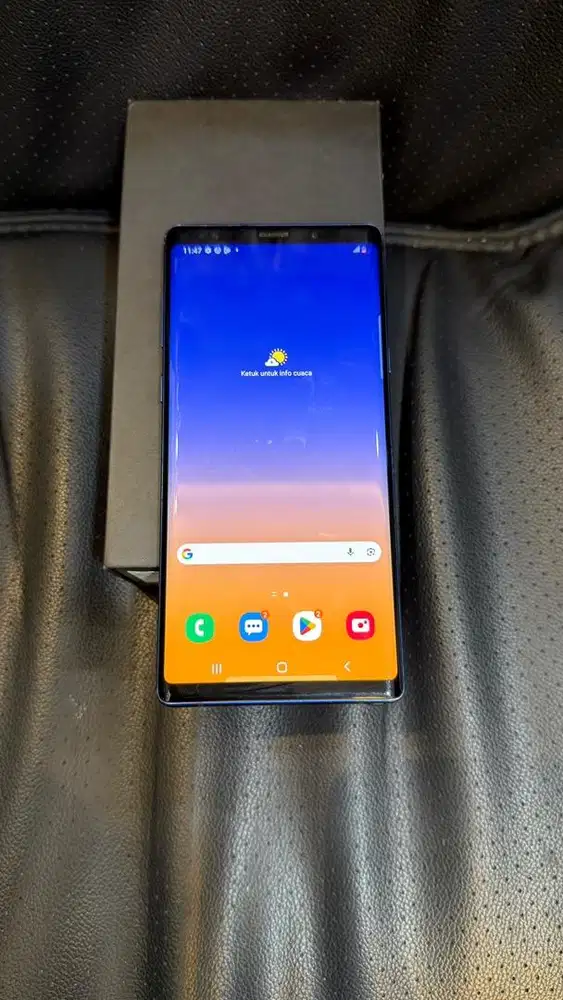 Samsung Note 9 Blue 6/128GB SEIN Lengkap