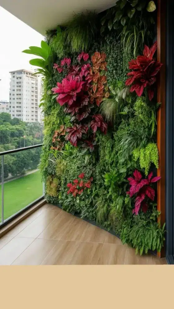 Jasa pembuatan taman vertical taman kering taman minimalis dll #7
